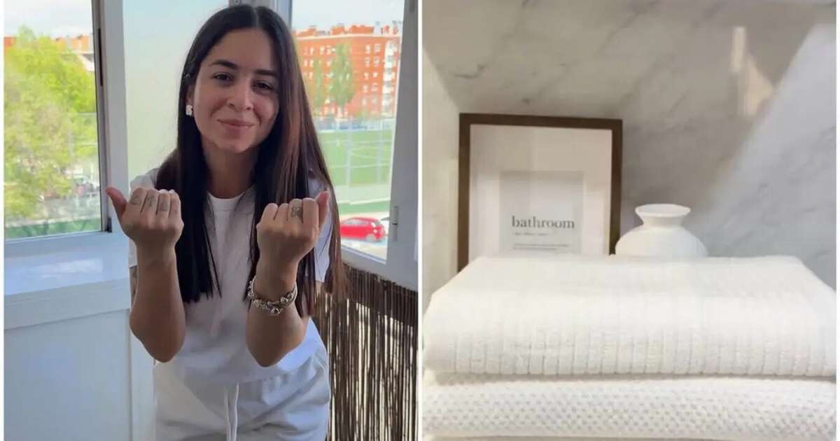 Laura Giraldo, especialista em limpeza: "Para manter as toalhas com cheiro fresco e macias, em vez de amaciante, use vinagre branco e algumas gotas de óleo essencial para perfumar"