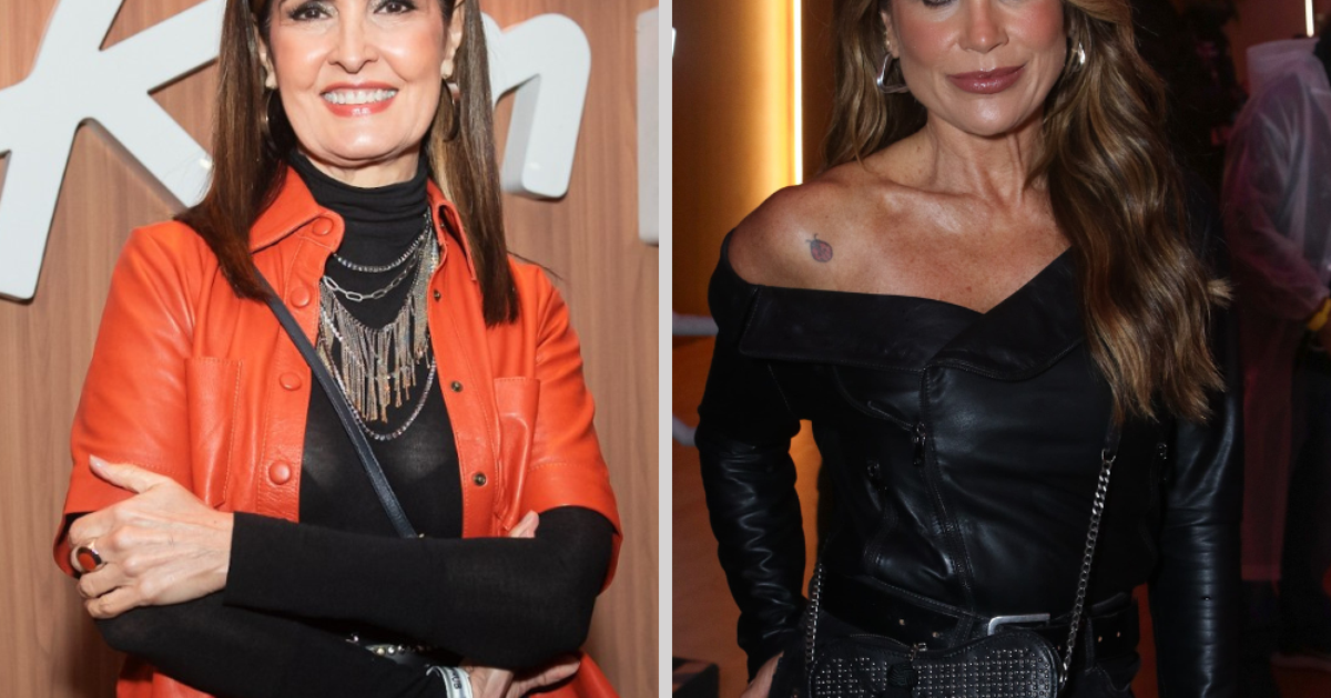 28 looks do 3º dia do Rock in Rio: Fátima Bernardes aposta em laranja e preto; Flávia Alessandra vai de all black com tatuagem à mostra