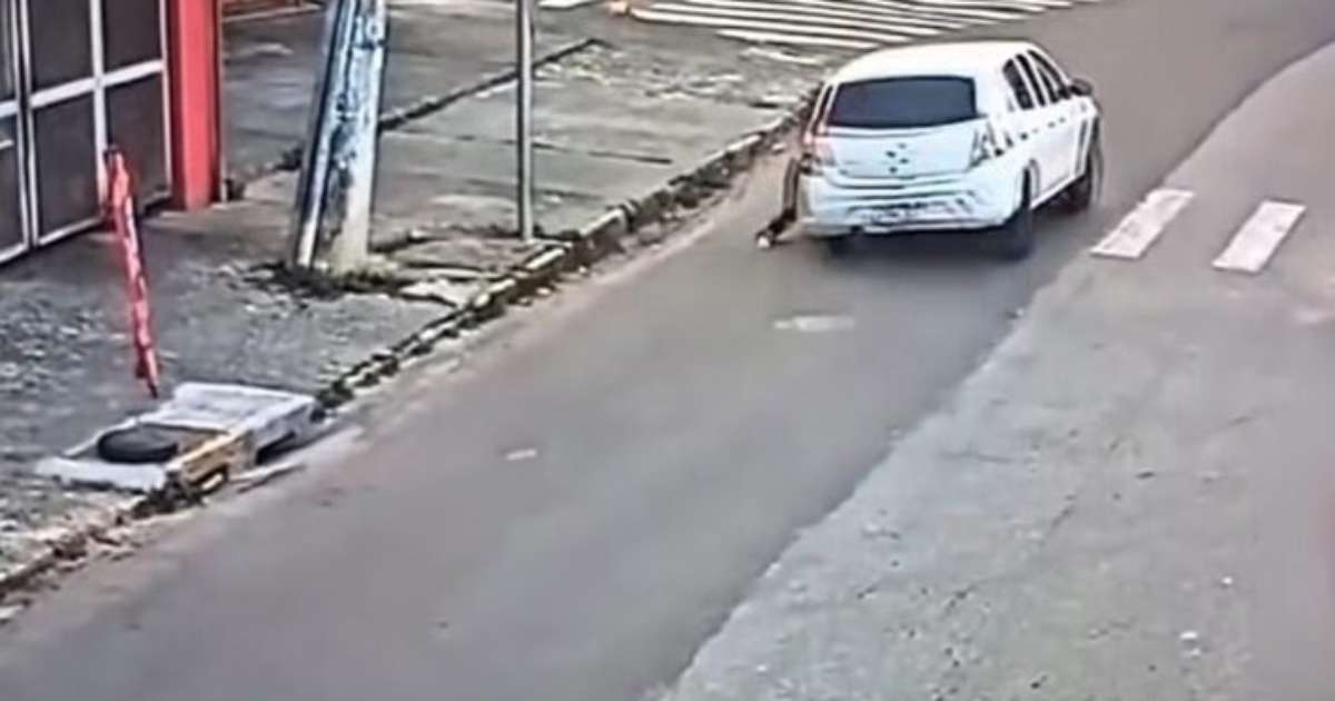 VÍDEO: Adolescente é arrastada por motorista de app ao tentar recuperar troco no interior de SP