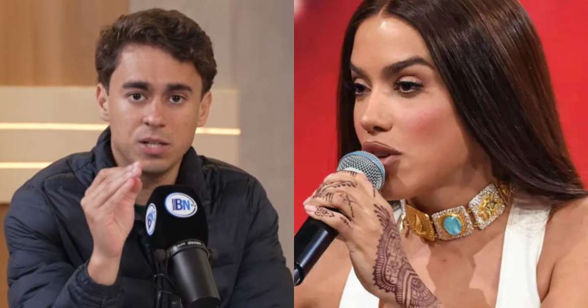 Nikolas Ferreira afirma que Anitta é cabo eleitoral da esquerda e não é artista: 'Eu sou músico'