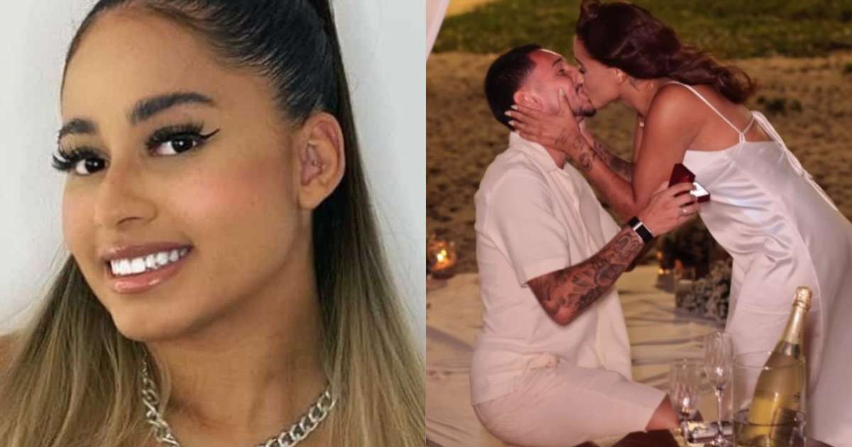 Quem é o noivo de MC Loma? Influenciadora é pedida em casamento na praia
