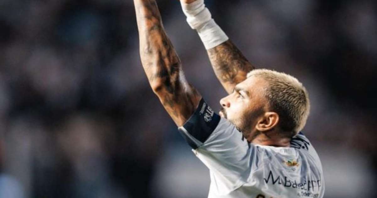 Mais que gols: Gabigol reforça protagonismo no Santos