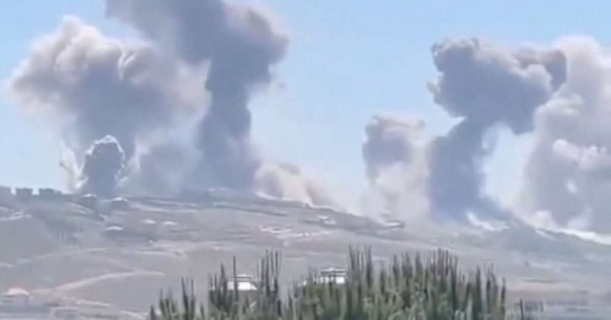 Israel destrói infraestrutura subterrânea do Hezbollah na cordilheira de Ali al-Taher