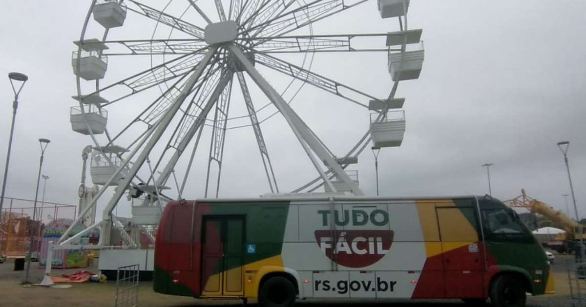 Unidade móvel do Tudo Fácil atende no Acampamento Farroupilha até o dia 20 de setembro