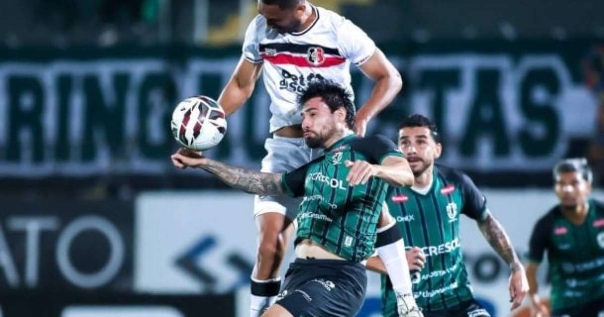 Santa Cruz bate Maringá com gol no finzinho e lidera Grupo B da Série C