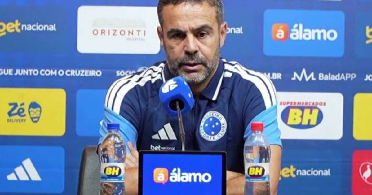 Artur Jorge assume derrota do Cruzeiro: "Primeiro tempo fraco"