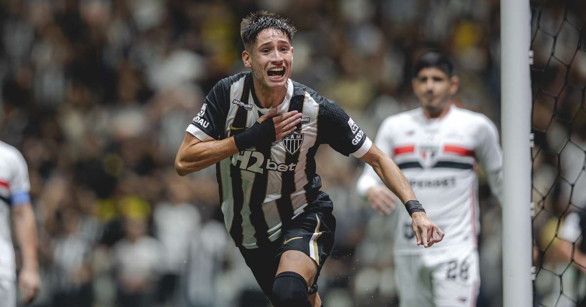 Cuello, Minda, Reinier, Cassierra, Renan Lodi, Alan Franco, Vitão, Tressoldi, Tomás Pérez e Iván Román: os jogadores do Atlético-MG com mais grandes chances criadas no Brasileirão 2026