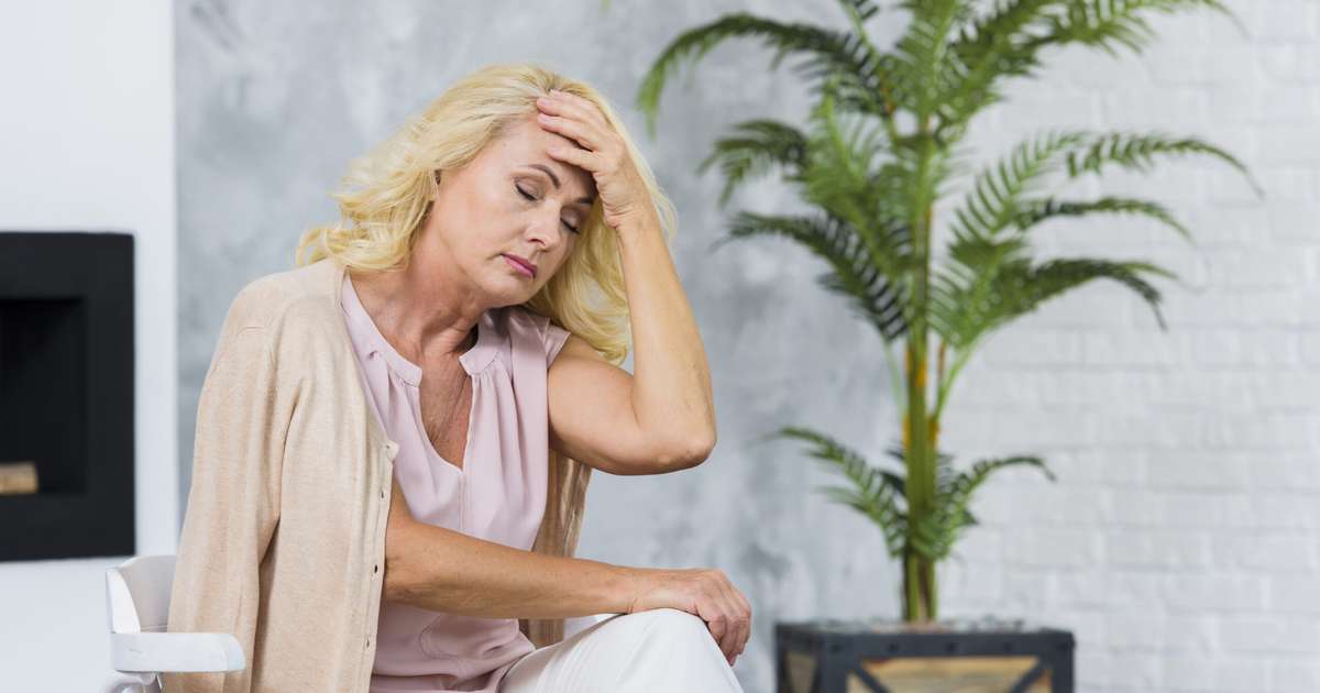 Menopausa: 6 sintomas que podem parecer depressão