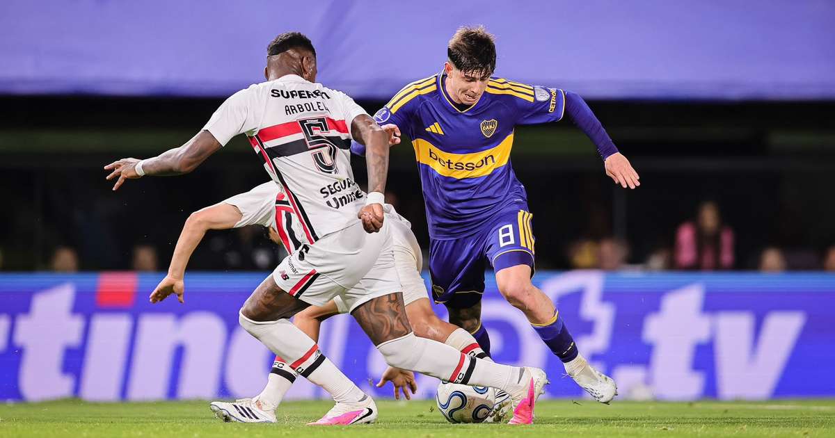 São Paulo empata com o Boca Juniors no MorumBIS e dá adeus à Copa Sul-Americana