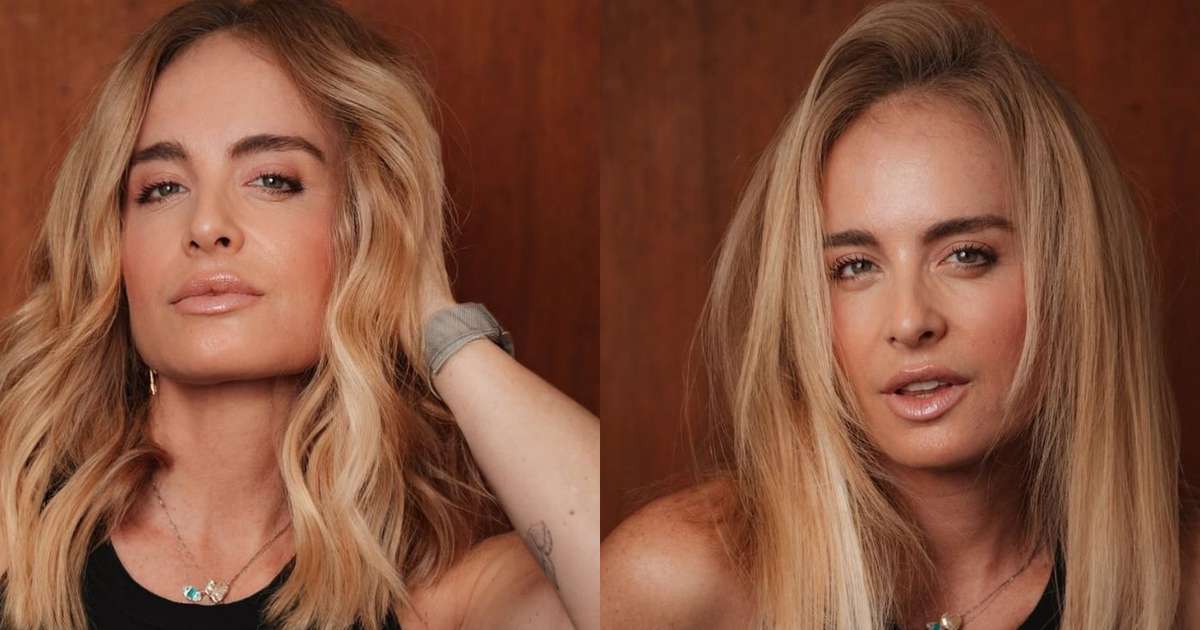 O novo corte long bob de Angélica, aos 52 anos, dá volume e elegância ao cabelo fino; 'Devolve sustentação, movimento e uma aparência muito mais densa', opina visagista e terapeuta capilar