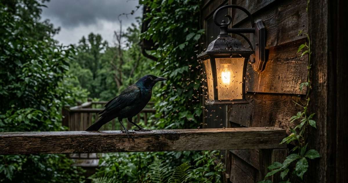 Homem percebeu que a mesma ave pousava no telhado sempre antes de começar a chover e passou semanas acreditando que ela "previa" o tempo, até notar o que realmente atraía o animal