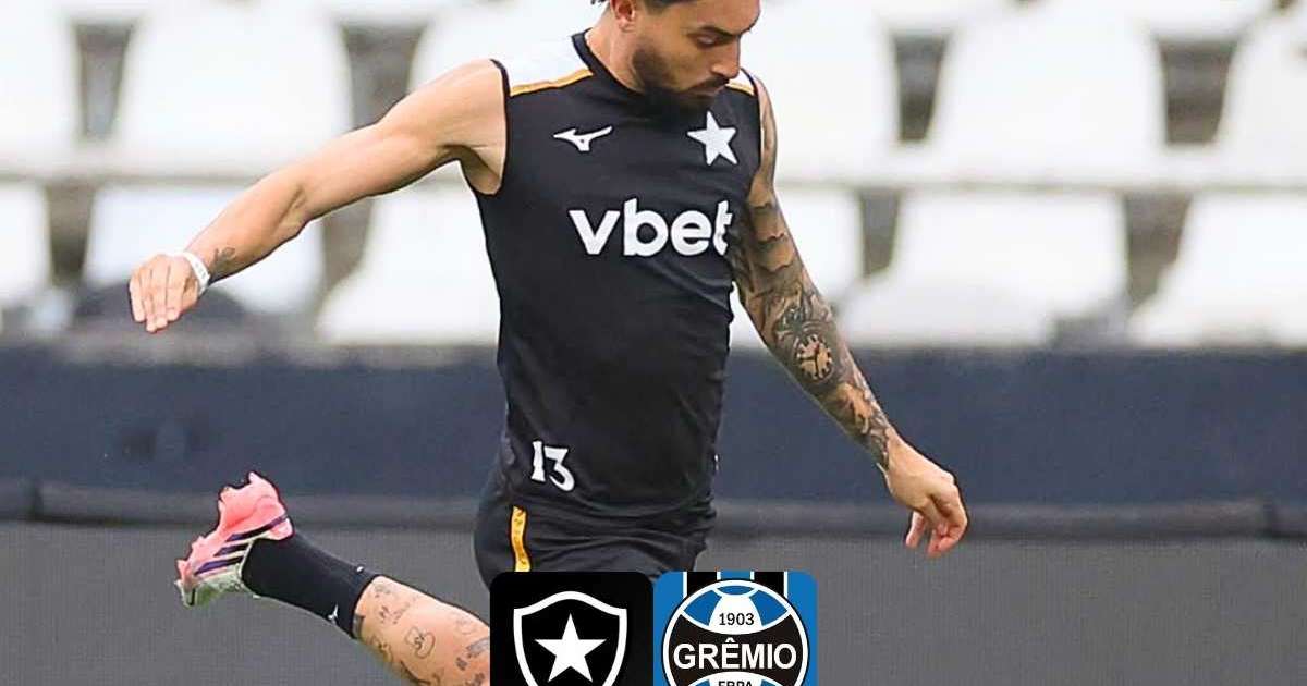 Botafogo x Grêmio: onde assistir, escalações e tudo sobre o jogo do Brasileirão