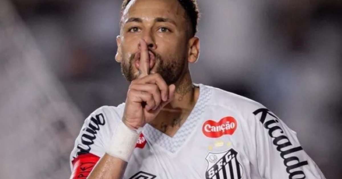 Vídeo: Torcida do Atlético-MG provoca Neymar antes de duelo com o Santos