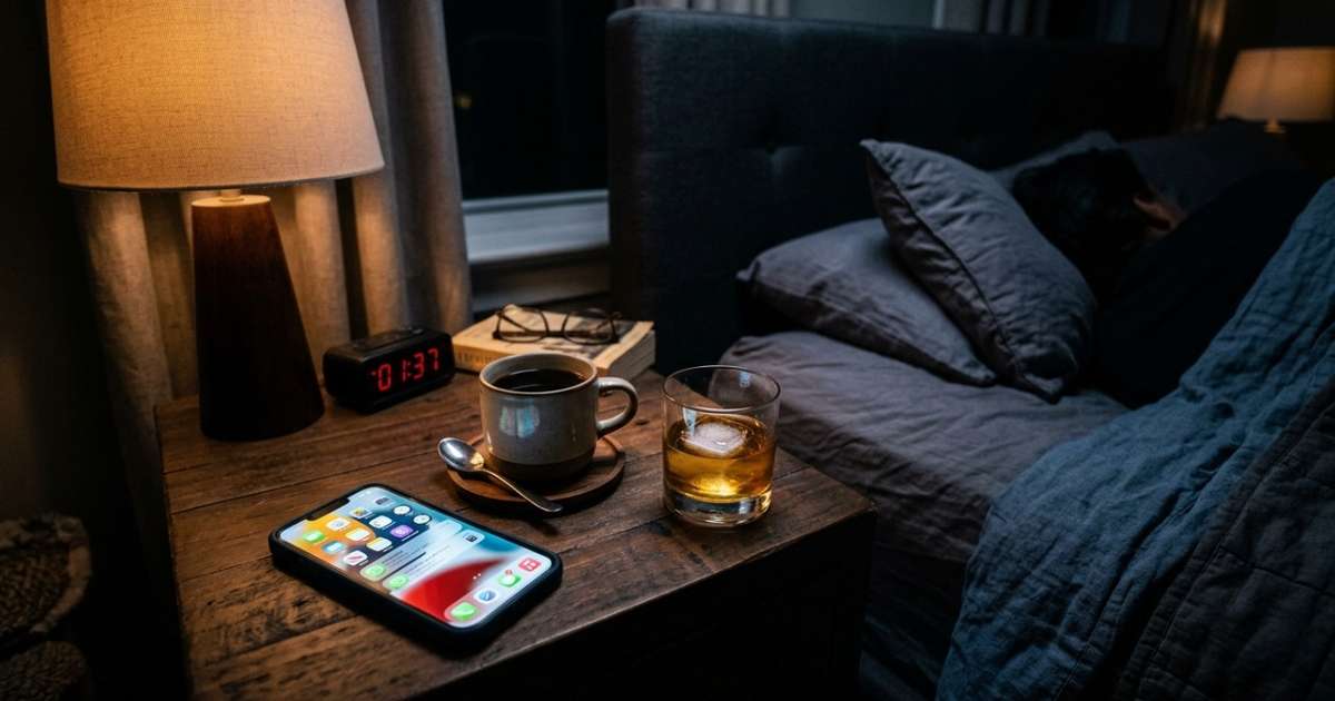 Acordar cansado mesmo depois de dormir muitas horas pode ter relação com algo que acontece antes de você deitar