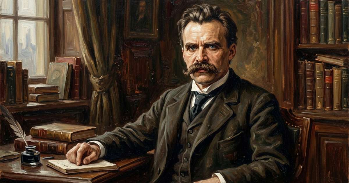 Friedrich Nietzsche sobre encontrar uma razão para continuar mesmo diante das dificuldades: "Quem tem um porquê para viver pode suportar quase qualquer como"