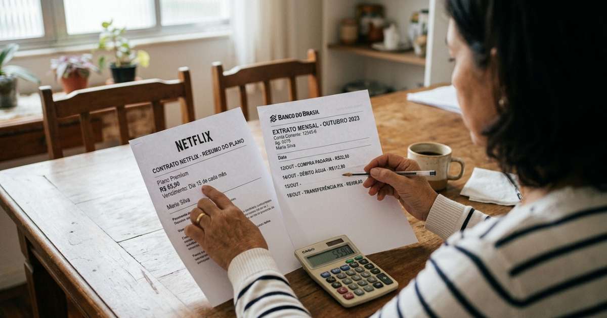 Família percebeu que uma pequena conta da casa continuava aparecendo como paga todos os meses mesmo depois da morte do avô, procurou o banco para cancelar a cobrança e descobriu que ele tinha deixado algo organizado muito antes de partir