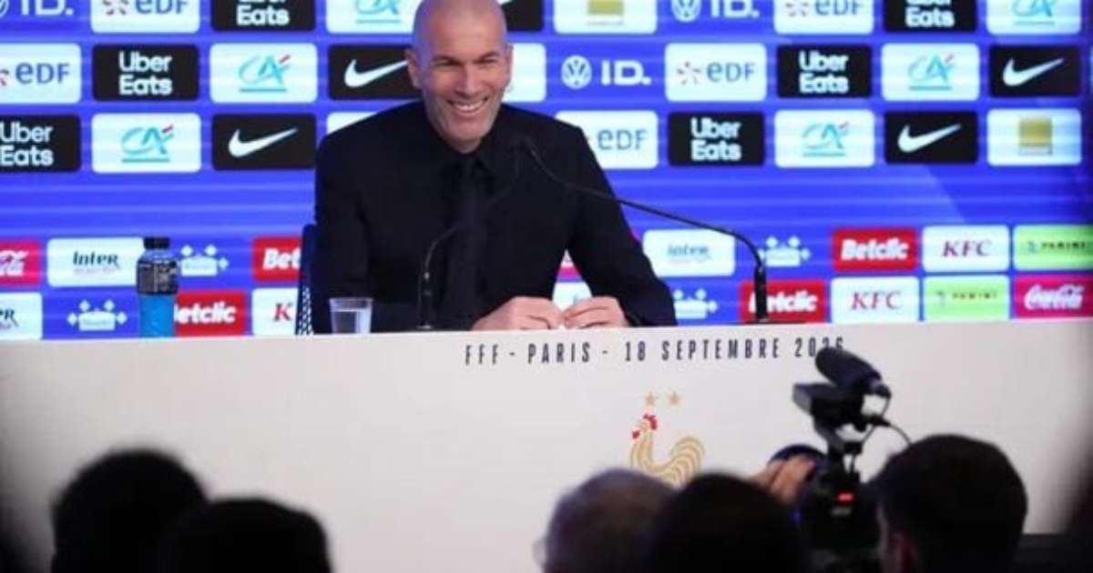 Zidane convoca cinco estreantes em sua primeira lista da França