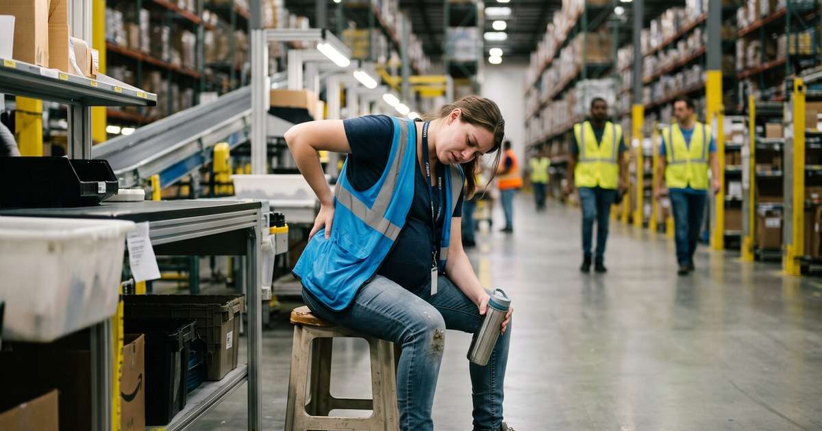 Impedidas de sentar e ir ao banheiro: ex-funcionárias grávidas processam a Amazon nos EUA e revelam punições por pausas simples durante a gestação no trabalho