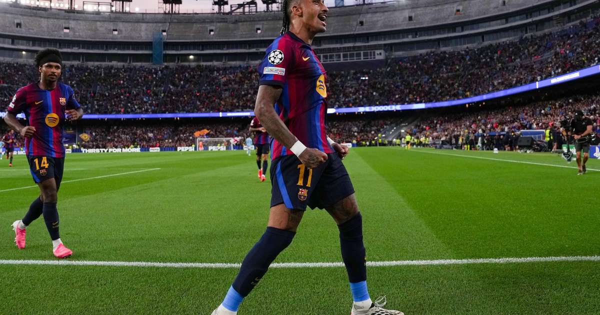 Barcelona avança por renovação de Raphinha após investida da Arábia Saudita