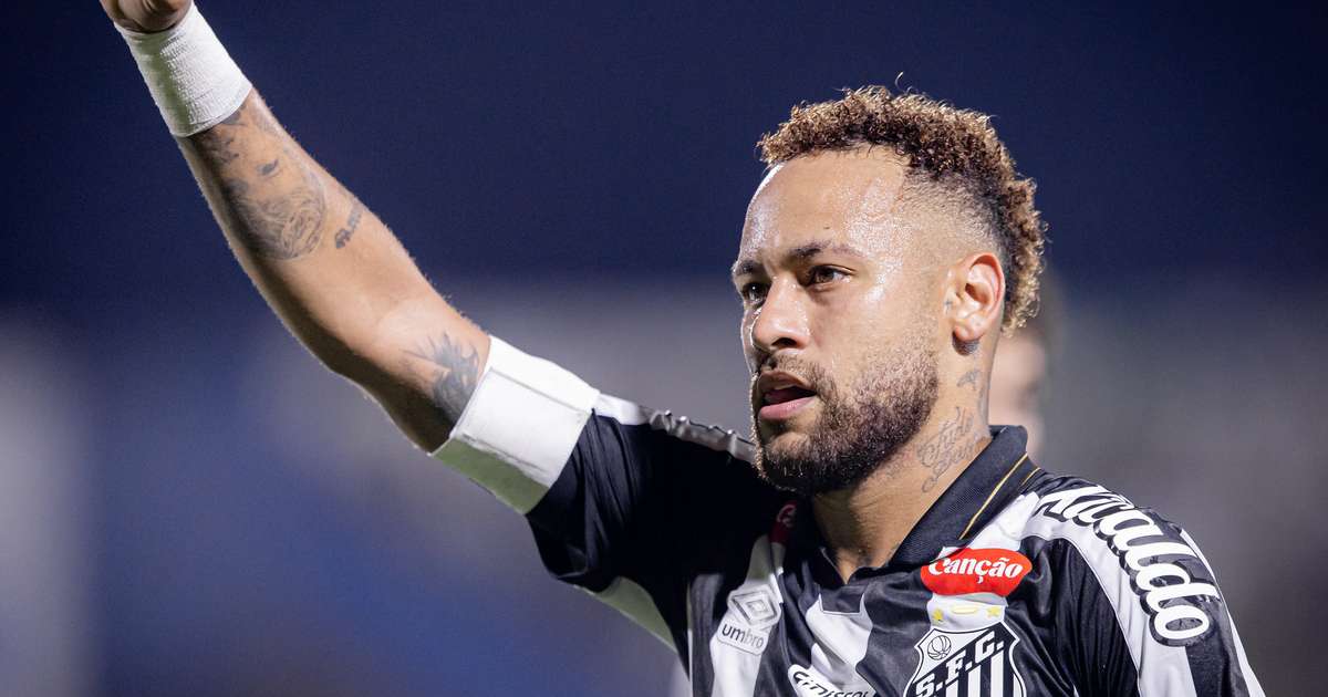 Neymar evolui na fisioterapia do Santos — photo: Terra Futebol