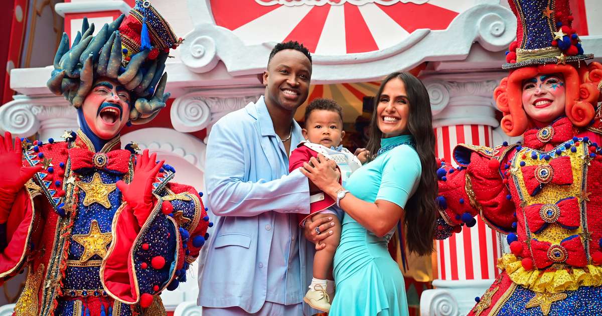 Festa de luxo marca o primeiro aniversário do filho de Thiaguinho e Carol Peixinho