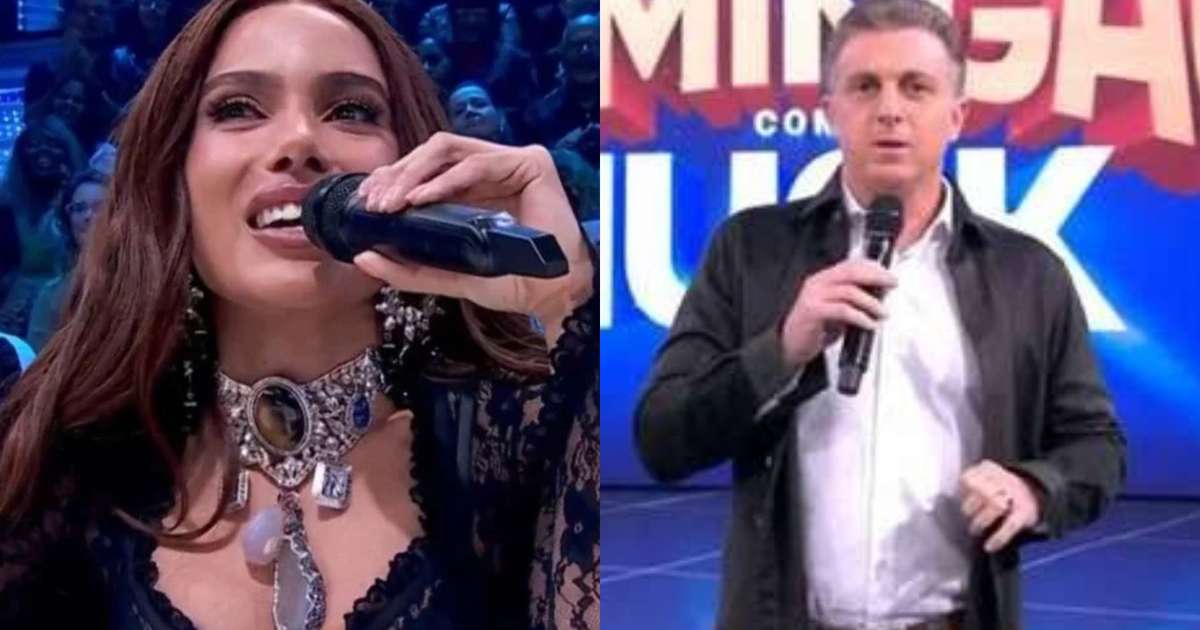 Anitta causa alvoroço ao criticar classificação de música no Domingão