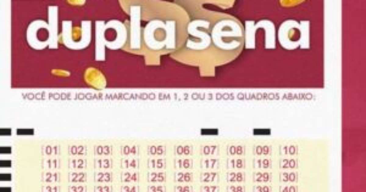 Dupla Sena 3012: prêmio acumula e chega a R$ 5,5 milhões