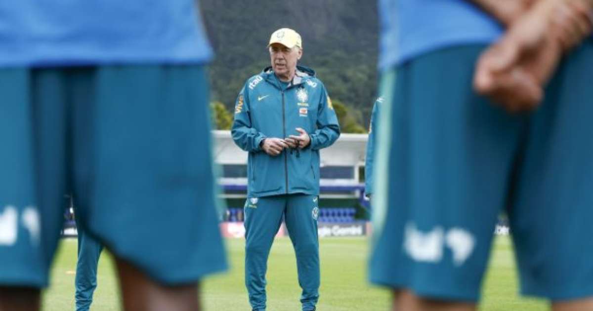 Ancelotti esboça Seleção com dois estreantes para amistoso