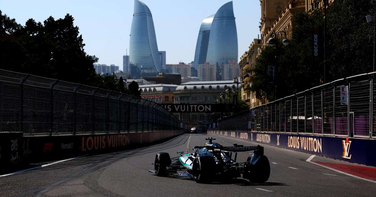 F1: Confira o resultado completo do TL2 do GP do Azerbaijão 2026