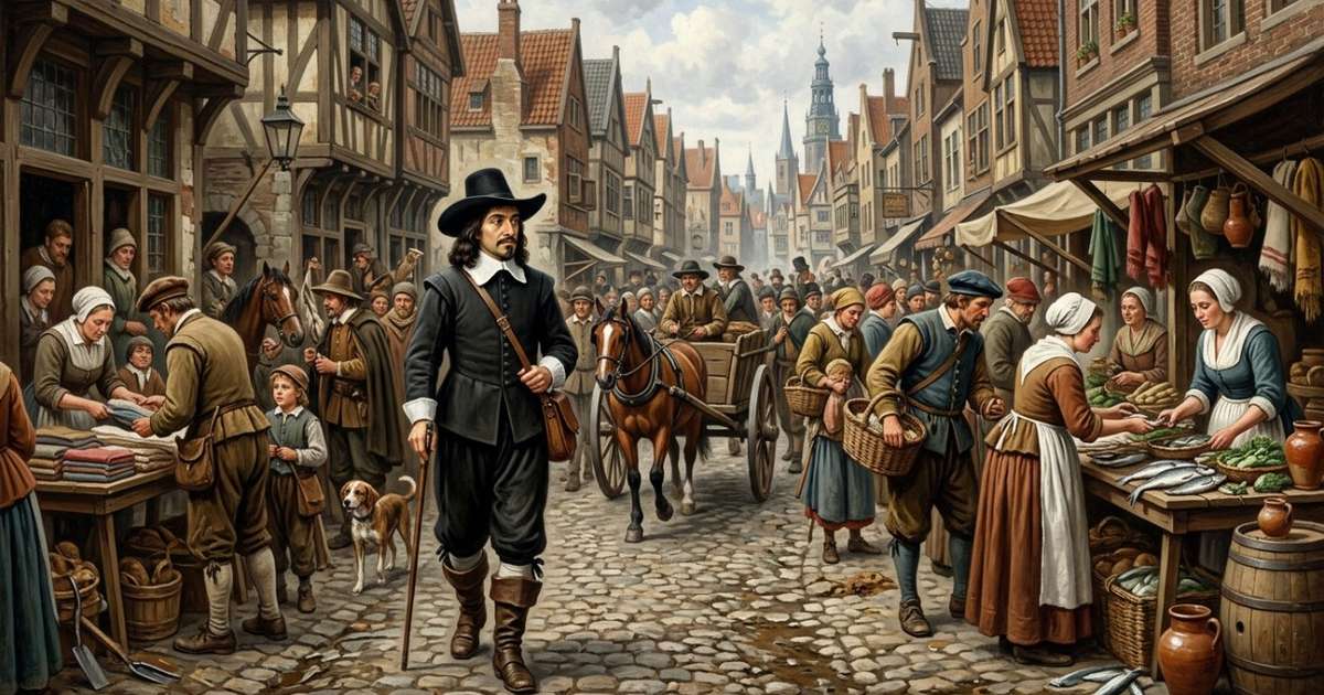 A grande reflexão de Descartes, pai da filosofia moderna: "Aquele que emprega muito tempo viajando acaba se tornando estrangeiro em seu próprio país."