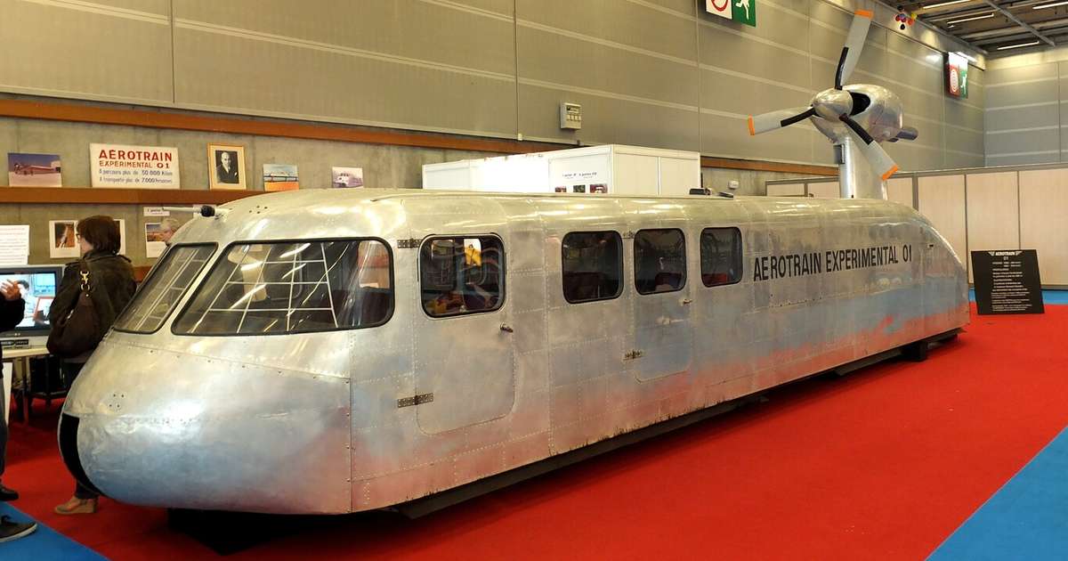 Em 1974, a França apresentou o revolucionário Aérotrain: um trem capaz de atingir velocidades de 430 km/h enquanto levitava sobre os trilhos
