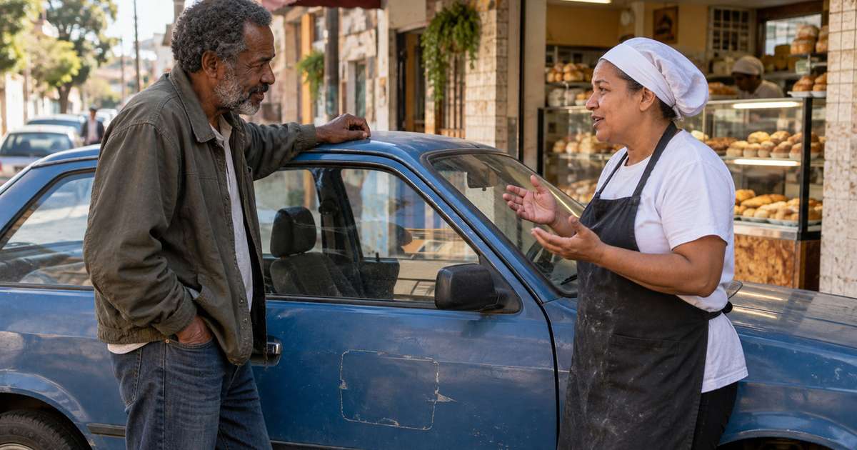 Homem comprou um carro usado e começou a ser abordado por desconhecidos no posto, no mercado e até no trânsito, até perceber que o veículo tinha uma história que o antigo dono nunca mencionou
