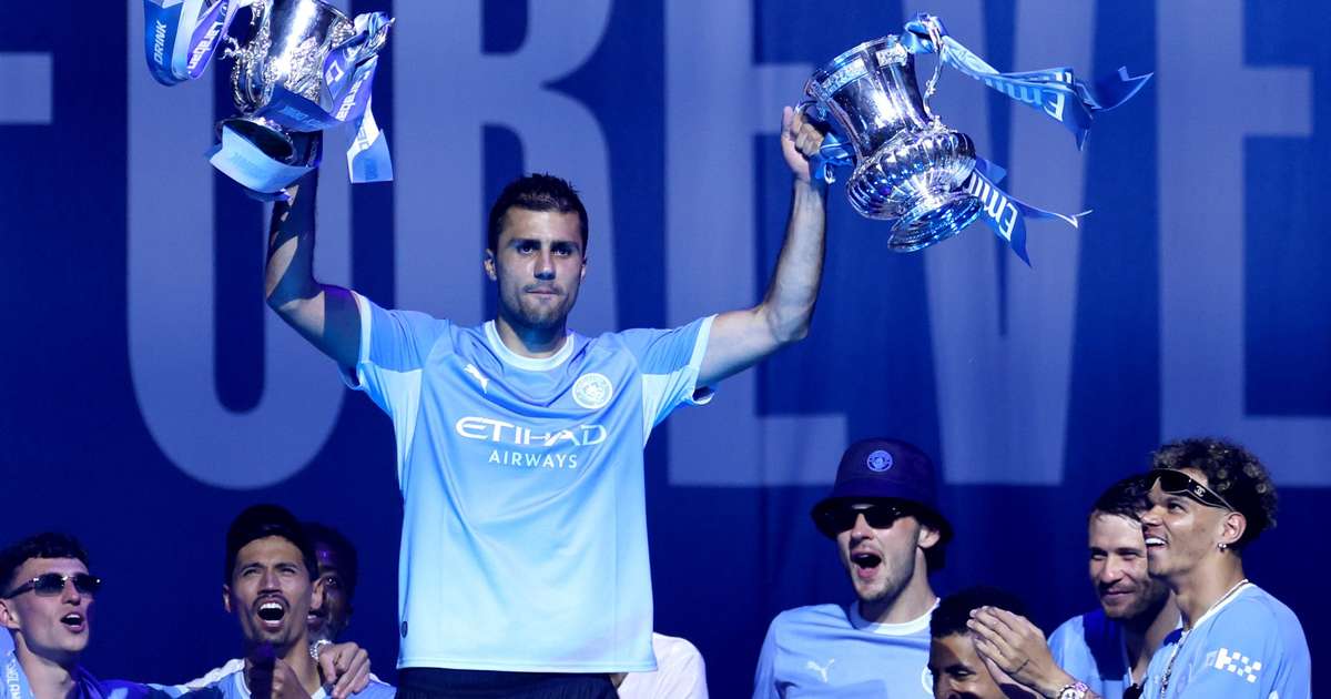 Hoje no Barcelona, Rodri defende City em polêmica: "Ninguém pode tirar o que nós fizemos"