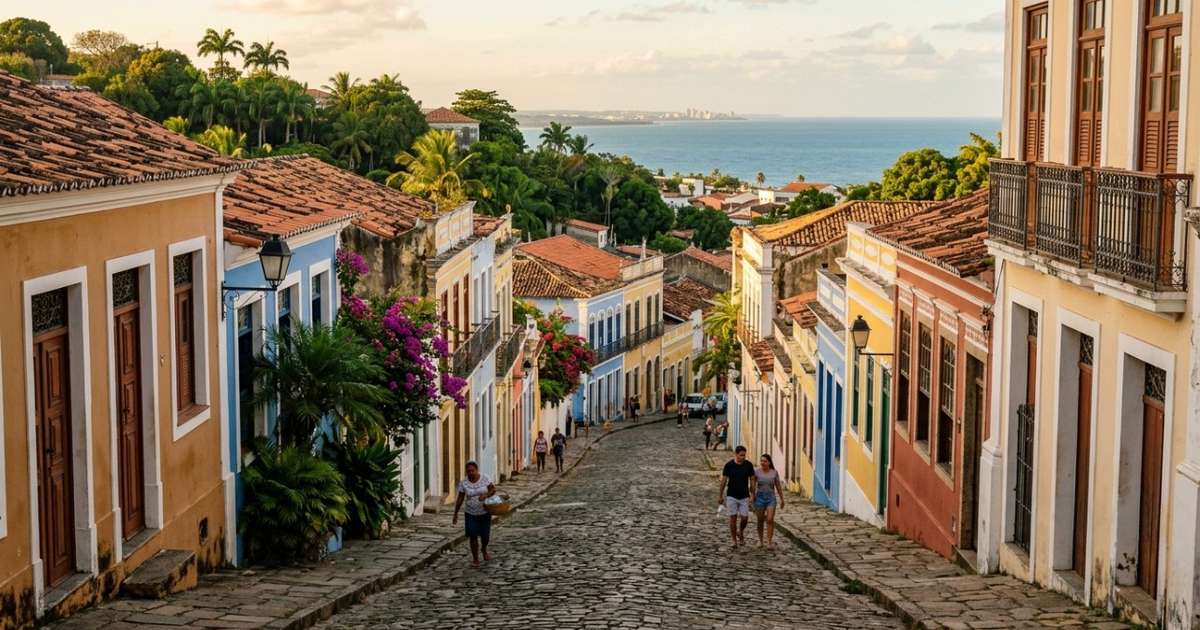 Vinte igrejas barrocas, conventos, jardins e casarões coloridos espalhados por colinas diante do Atlântico: a cidade pernambucana ligada ao ciclo do açúcar que preserva grande parte de seu traçado urbano do século XVIII