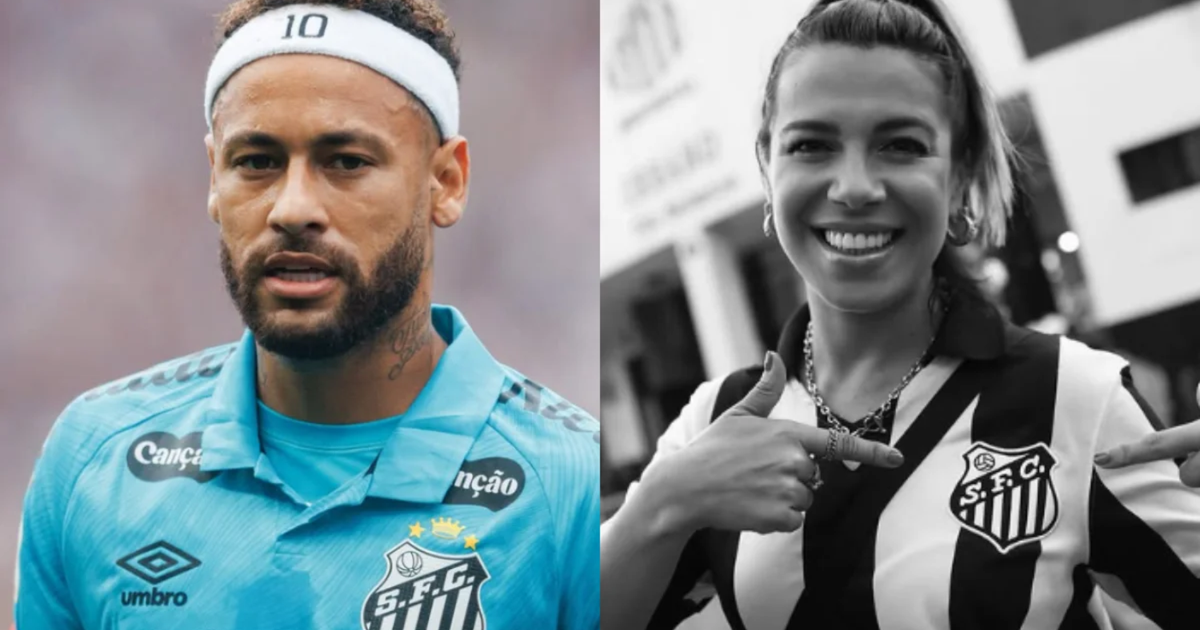 Neymar lamenta morte de Naty Potira e faz homenagem à torcedora do Santos