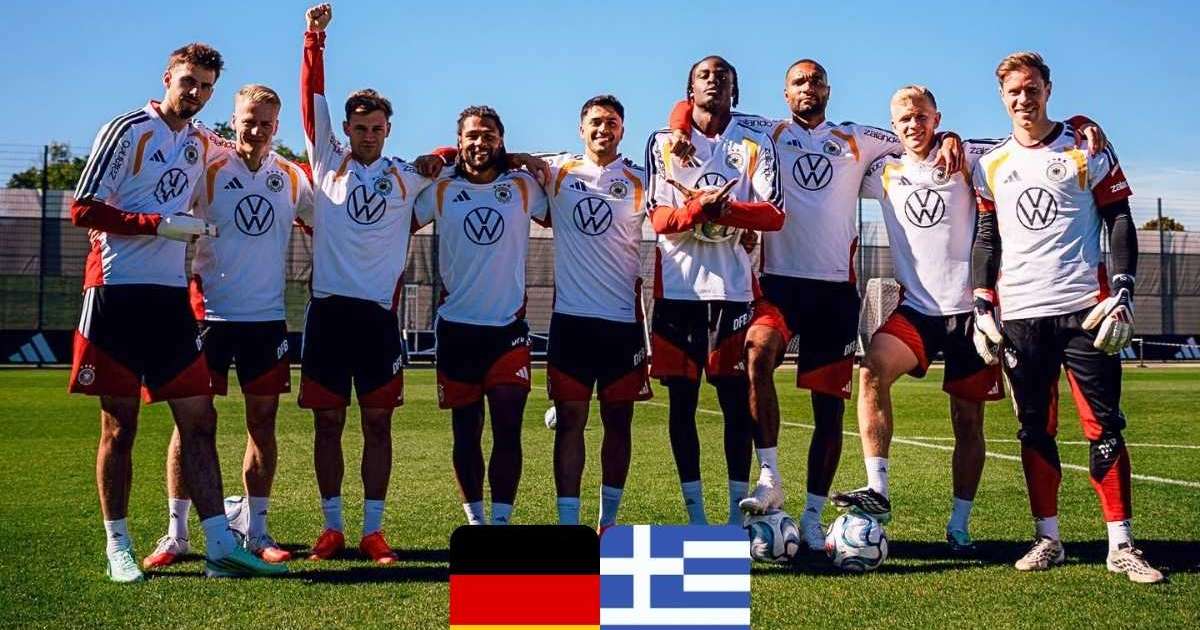 Alemanha x Grécia: onde assistir, escalações e tudo sobre o jogo da Nations League