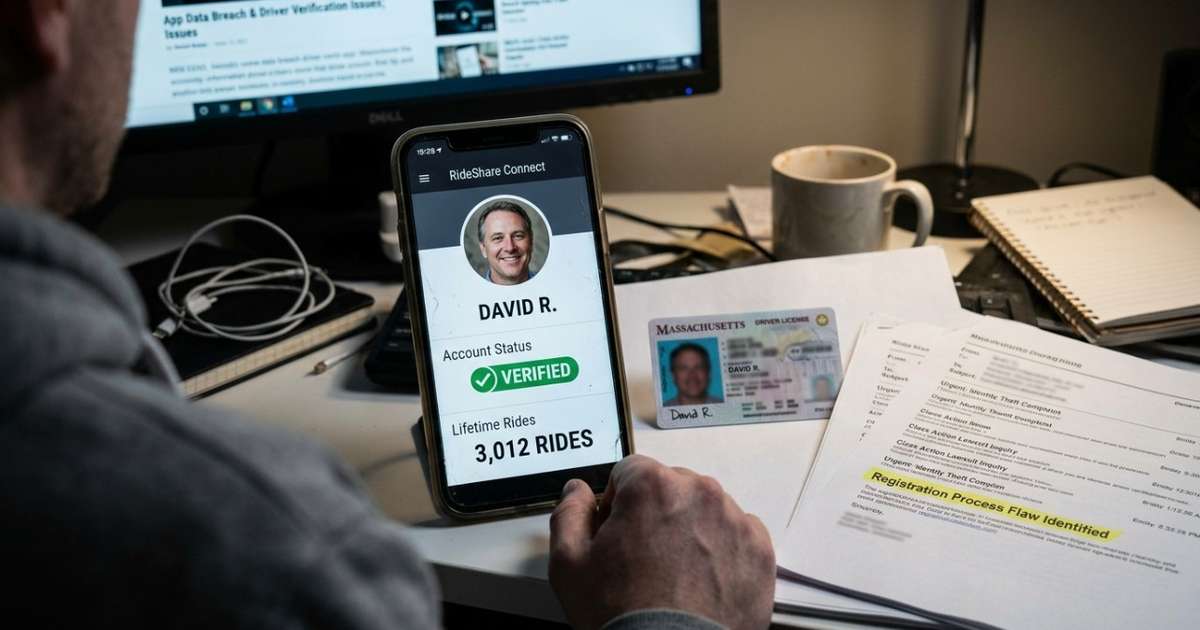 Aplicativo permite que documentos roubados sejam usados para criar um perfil falso de motorista, a conta passa nas verificações e realiza mais de 3 mil corridas em nome de outra pessoa; uma falha de cadastro pode terminar em indenização por uso indevido da identidade