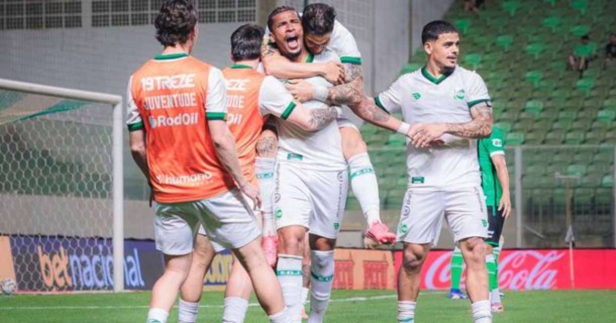 Juventude bate América-MG e volta à vice-liderança da Série B