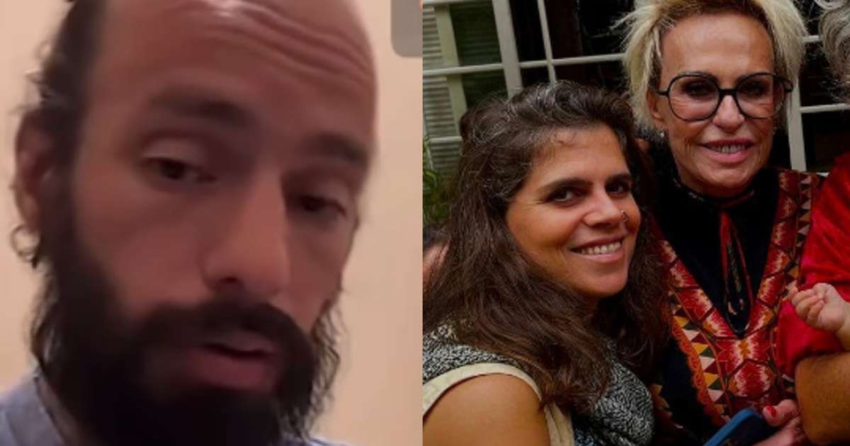 Ex-genro de Ana Maria Braga fala sobre tomar veneno e roubar beijo da ex; assista
