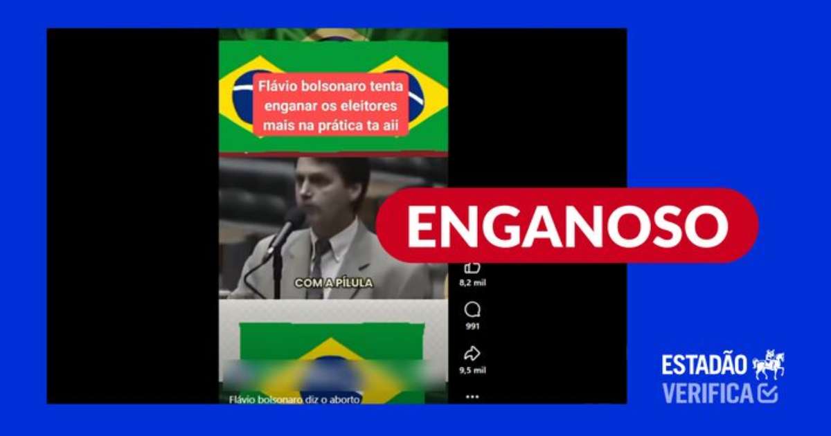 Jair Bolsonaro não defendeu uso de 'pílula do aborto'; peça de desinformação antiga volta a circular