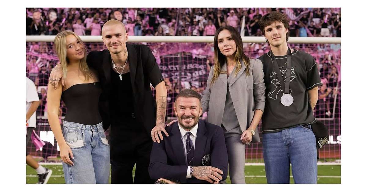A lição com a qual David Beckham educou seus filhos: 'Você nunca vai vê-los entrar em uma sala sem deixar uma mulher passar primeiro'