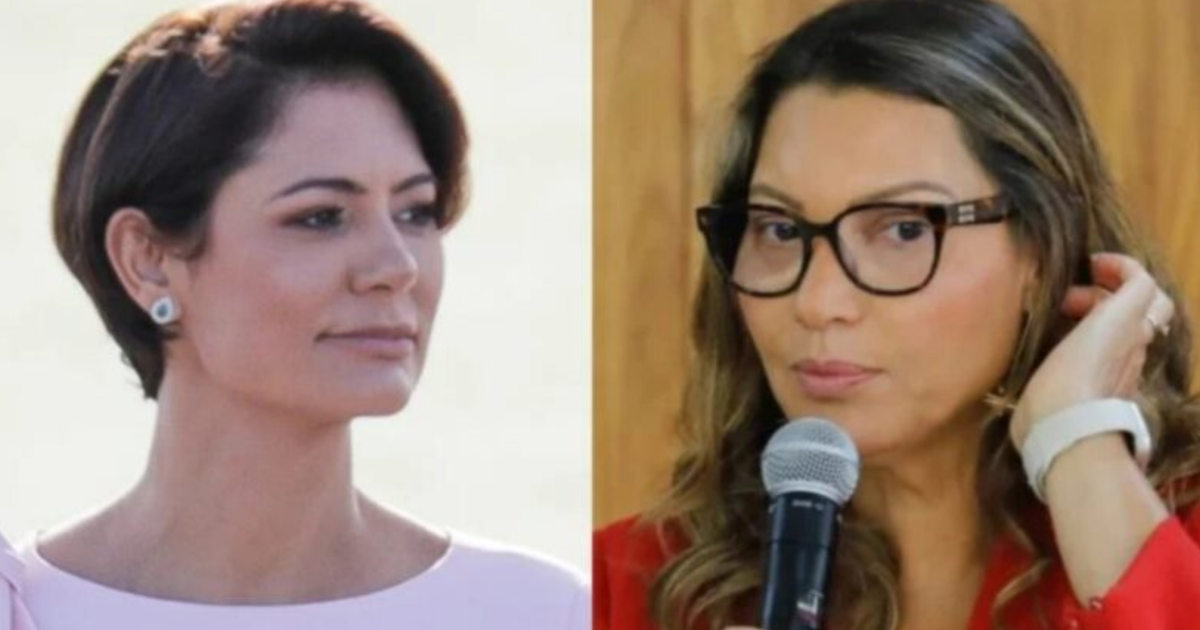 Janja troca farpas com Michelle Bolsonaro: 'Com muito Orgulho'