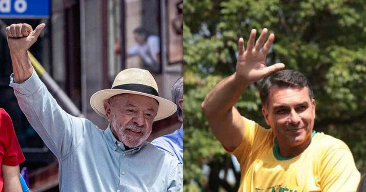 Pesquisa Datafolha para presidente: Lula tem 45% em votos válidos no 1º turno; Flávio, 42%