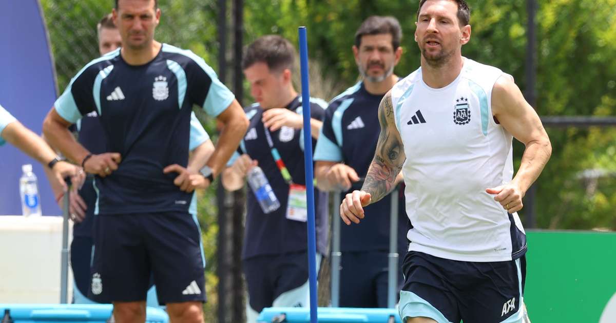 Scaloni critica nível de rivais em amistosos antes de despedida de Messi