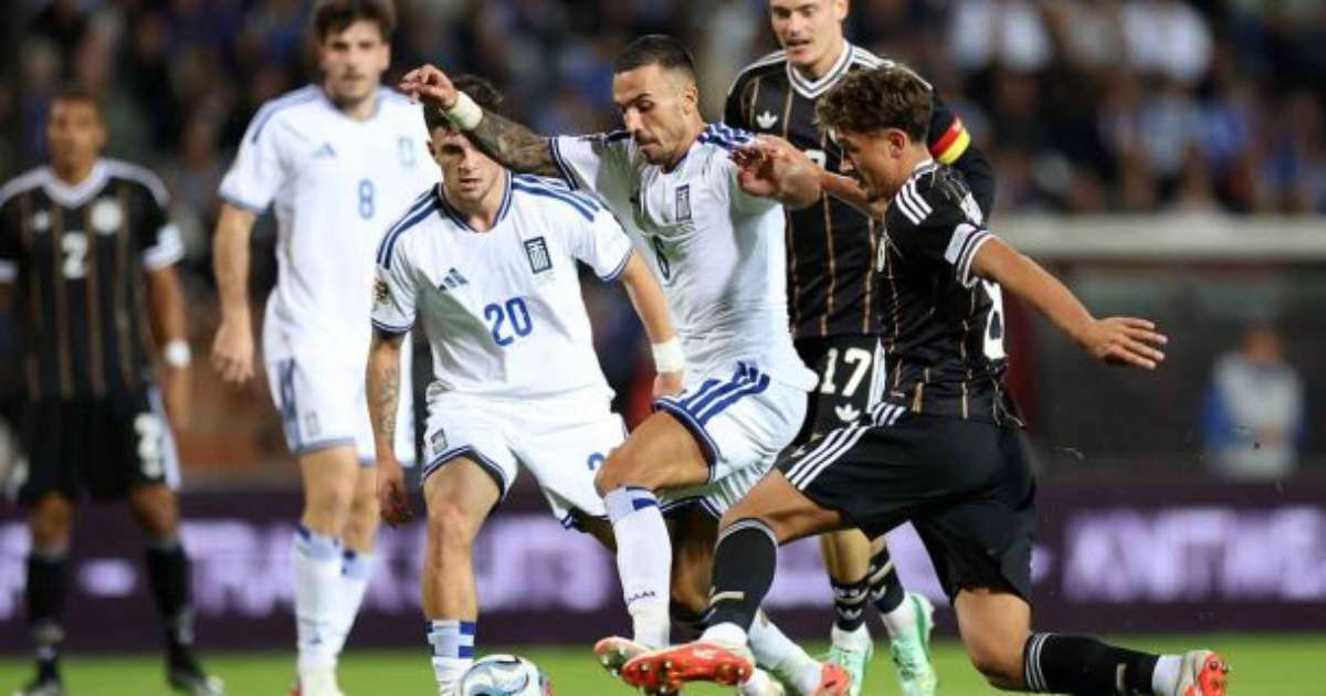 Sensação da Nations, Grécia empata com a Alemanha