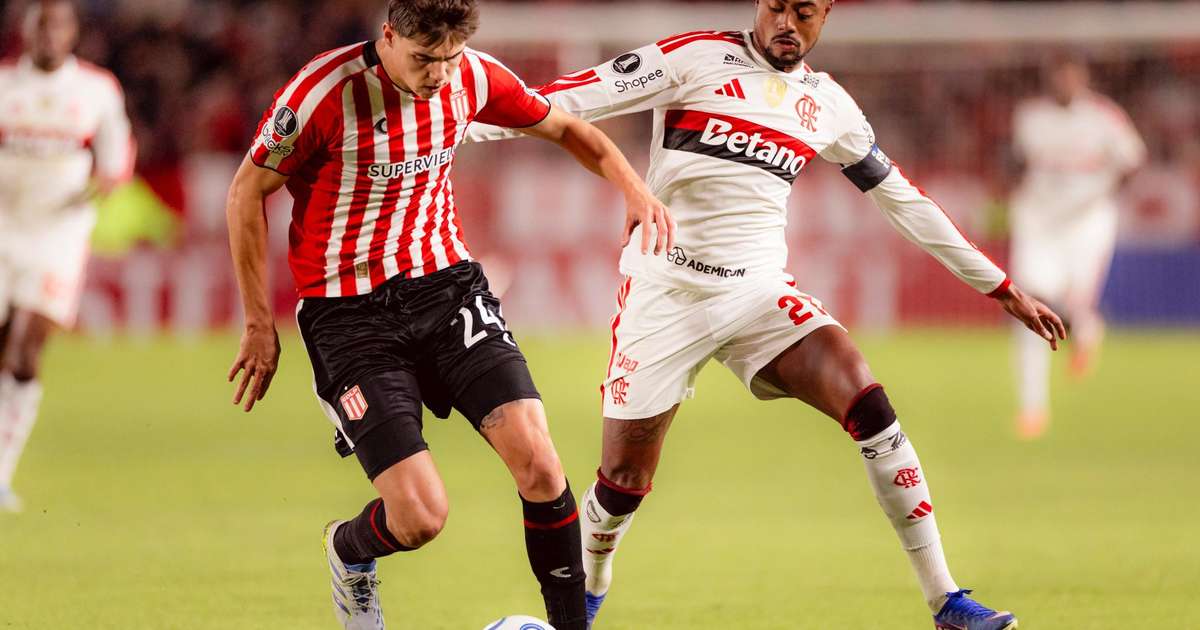 Veja os uniformes de Flamengo e Estudiantes na Libertadores