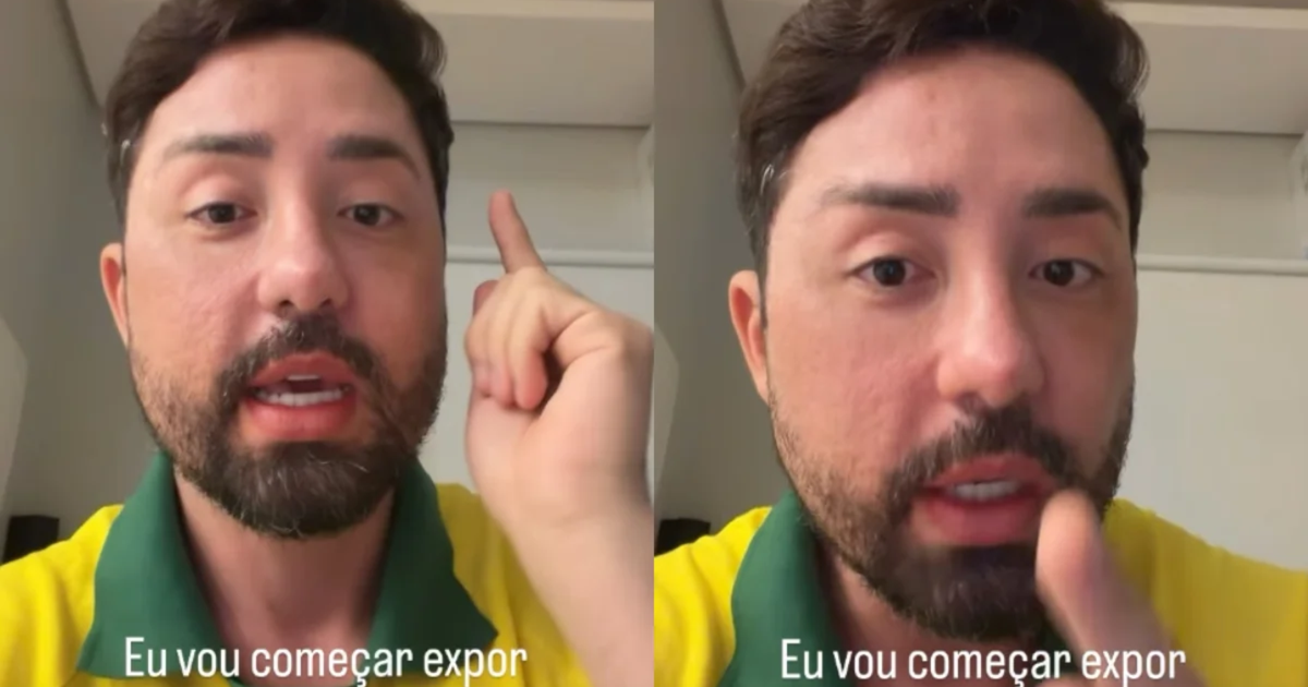 Rico Melquiades chora após se posicionar politicamente e revela medo: 'Nem quero sair da minha casa'