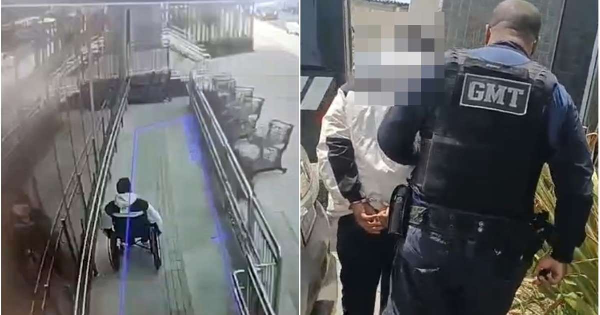 Homem é detido pela Guarda Municipal após furtar cadeira de rodas de supermercado no Centro de Tramandaí