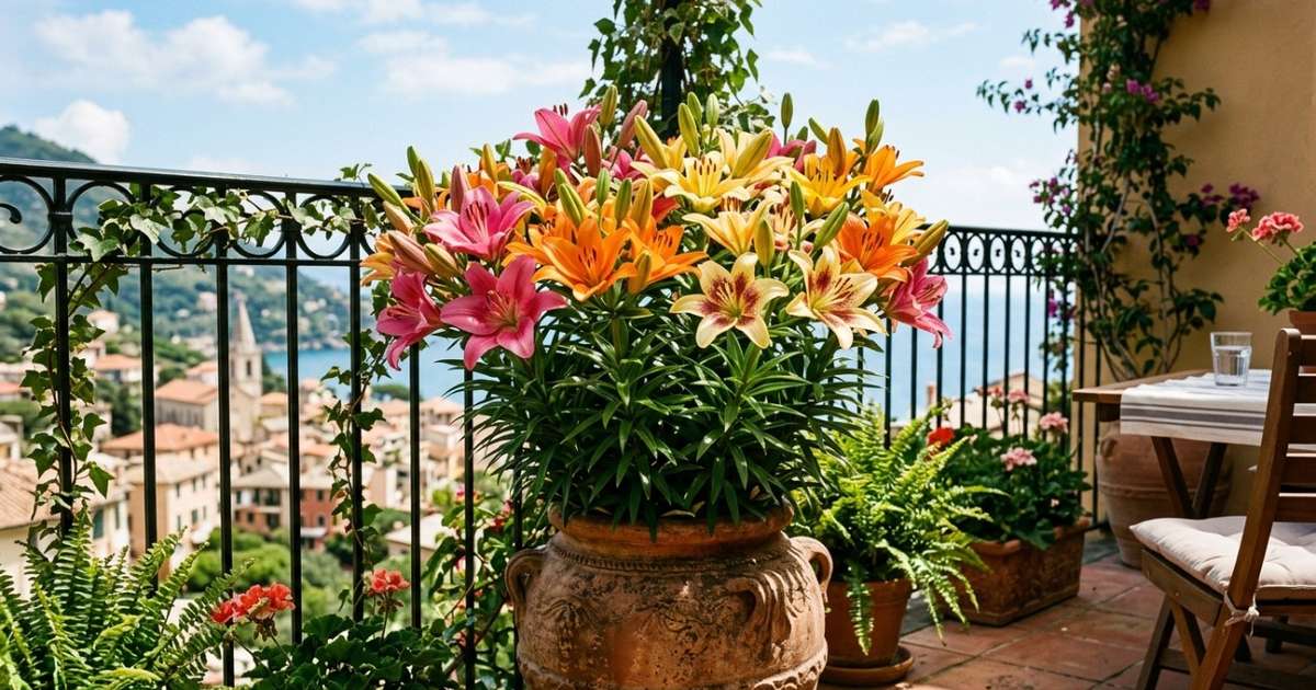 O lírio que vai florescer no verão pode começar meses antes dentro de um vaso: o início do outono é uma das melhores épocas para plantar os bulbos e permitir que criem raízes antes do inverno