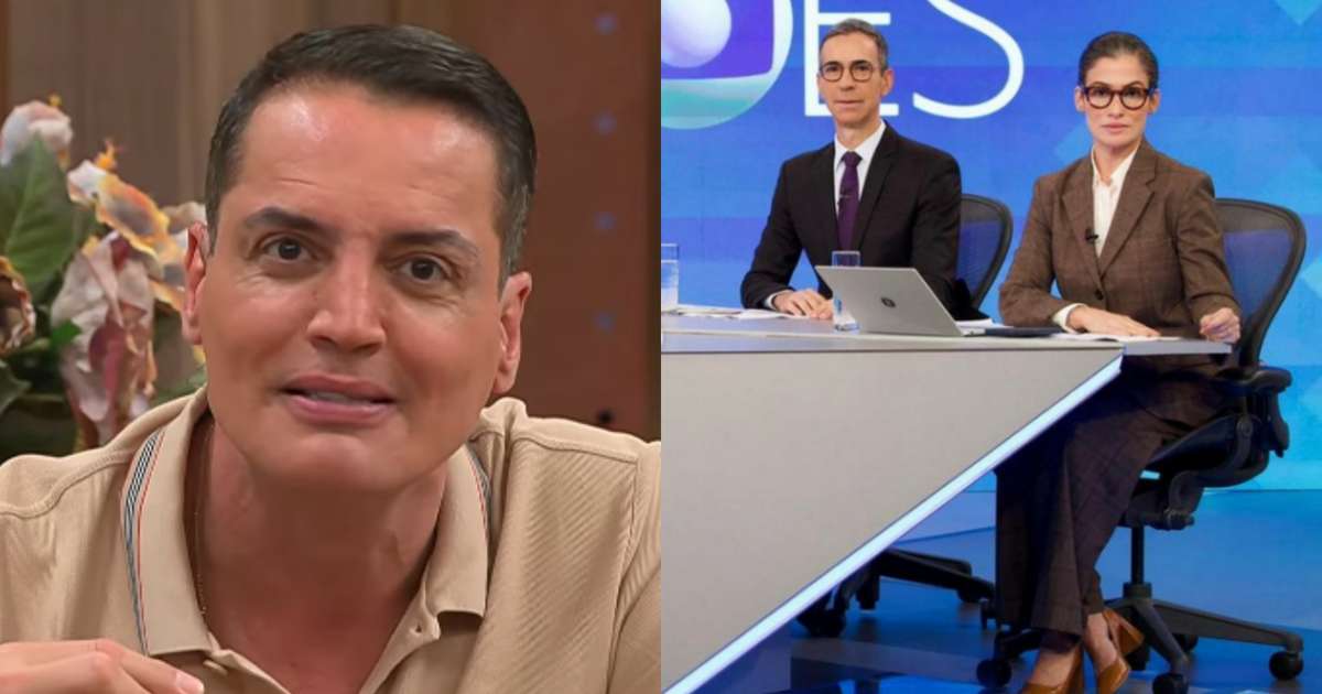 Leo Dias defende César Tralli e Renata Vasconcellos após famosos detonarem os jornalistas: 'Lá de cima'